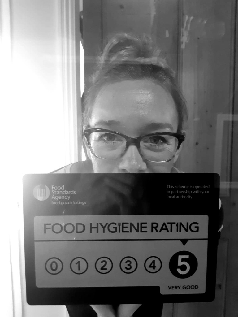 5 star hygiene rating baby!