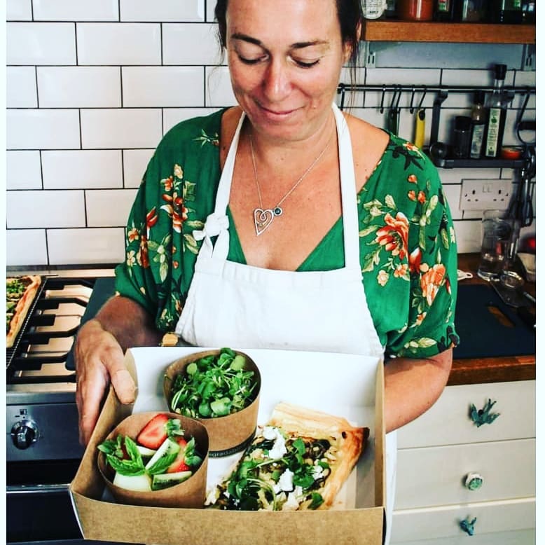 Goat Grazing box, beautifully modelled by Alison